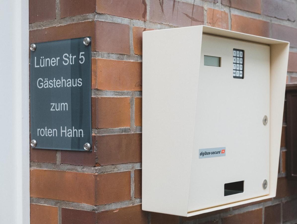 Gaestehaus Zum Roten Hahn Lüneburg Eksteriør bilde
