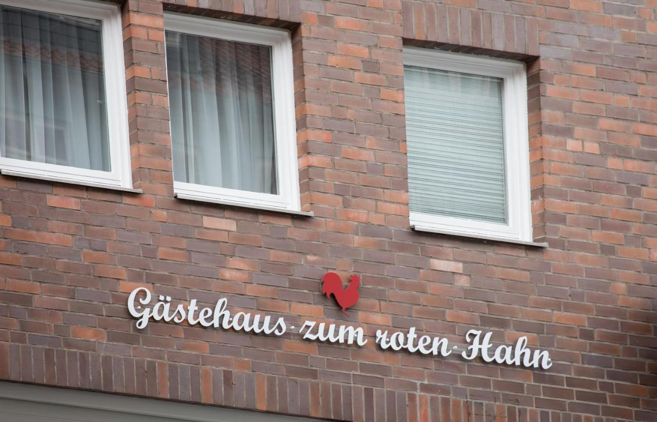 Gaestehaus Zum Roten Hahn Lüneburg Eksteriør bilde