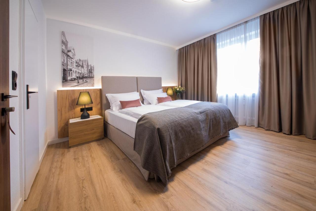 Gaestehaus Zum Roten Hahn Lüneburg Eksteriør bilde