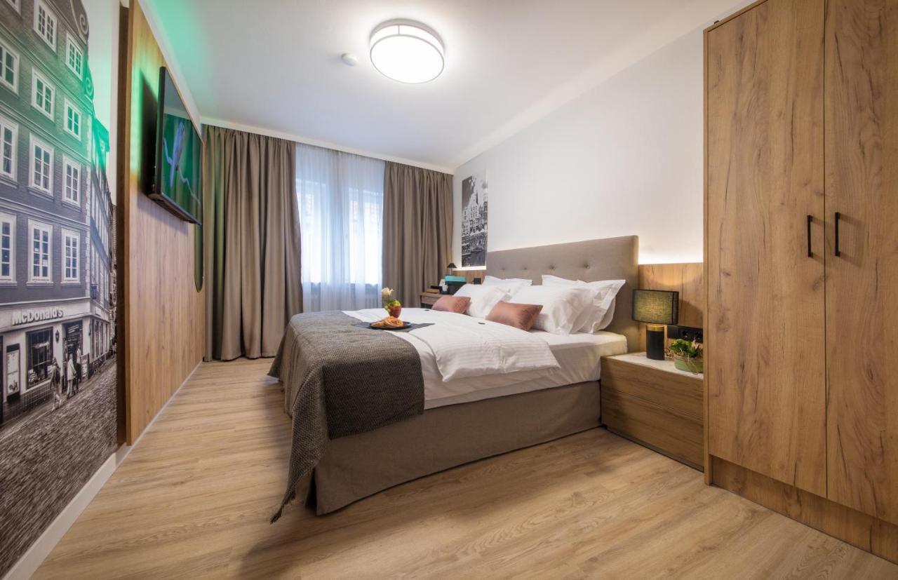 Gaestehaus Zum Roten Hahn Lüneburg Eksteriør bilde